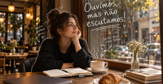 Ouvimos, mas não escutamos!